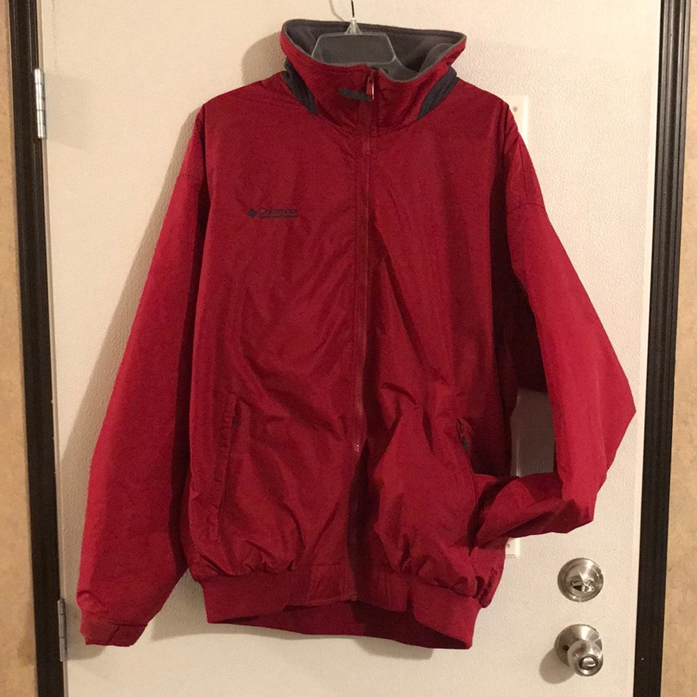 Columbia raincoat jacket men’s
